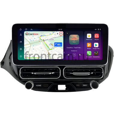 Lada Vesta SW Cross, Vesta 2015-2022 (для авто без Enjoy, Вид 3)  12.3 дюйма Canbox PRO-Line 4340-1687 на Android 13 (4G-SIM, 4/64, DSP, QLed) Mercedes Style