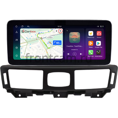 Infiniti M25, M37, M56 2010-2013, Q70 2013-2019 (Тип A, для авто без кнопок TEL и APPS) 12.3 дюйма Canbox PRO-Line 4340-1708 на Android 13 (4G-SIM, 4/64, DSP, QLed) Mercedes Style
