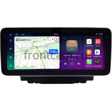Mazda CX-5 2017-2021, CX-8 2017-2022 (левый руль) 12.3 дюйма Canbox PRO-Line 4341-2254 на Android 13 (4G-SIM, 6/128, DSP, QLed) Mercedes Style