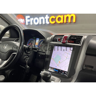 Honda CR-V 3 2006-2012 (Тип B - Для авто с климатом) Canbox H-Line (Tesla style) 9.7 дюймов 4/32 5621-1312-15 на Android 10 (4G-SIM, DSP, QLed)