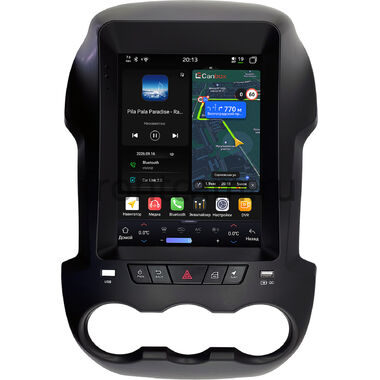 Ford Ranger 3 2011-2015 Canbox H-Line (Tesla style) 9.7 дюймов 6/128 6623-1312-151 на Android 14 (4G-SIM, DSP, QLed)
