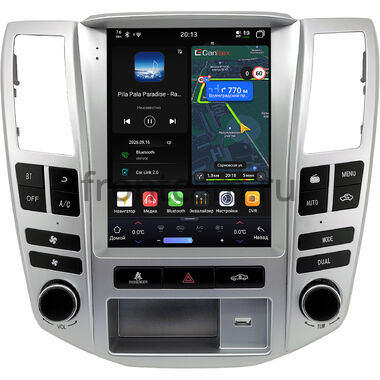 Lexus RX 300, RX 330, RX 350, RX 400h 2003-2009 (LZ) Canbox H-Line (Tesla style) 9.7 дюймов 6/128 6623-1312-152 на Android 14 (4G-SIM, DSP, QLed)