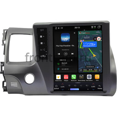 Honda Civic 8 4D 2005-2012 (седан) Canbox H-Line (Tesla style) 9.7 дюймов 6/128 6623-1312-176 на Android 14 (4G-SIM, DSP, QLed)