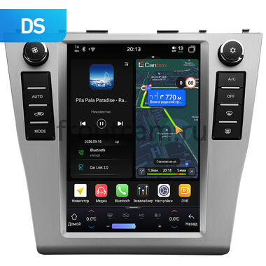 Toyota Camry XV40 2006-2011 (Тип A) Canbox H-Line (Tesla style) 9.7 дюймов 4/64 6622-1312-19 на Android 14 (4G-SIM, DSP, QLed)