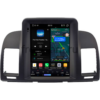 Toyota Camry XV30 2001-2006 (серая) Canbox H-Line (Tesla style) 9.7 дюймов 6/128 6623-1312-212 на Android 14 (4G-SIM, DSP, QLed)