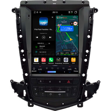 Cadillac SRX 2 2009-2012 Canbox H-Line (Tesla style) 9.7 дюймов 4/64 6622-1312-219 на Android 14 (4G-SIM, DSP, QLed)