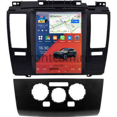 Nissan Tiida 2004-2013 (черная, тип 2) Canbox PRO-Line (Tesla style) 9.7 дюймов 8/256 7883-1312-222 на Android 13 (4G-SIM, DSP, QLed)