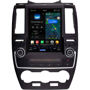 Land Rover Freelander 2 2006-2012 (для авто без Alpine) Canbox H-Line (Tesla style) 9.7 дюймов 6/128 6623-1312-231 на Android 14 (4G-SIM, DSP, QLed)