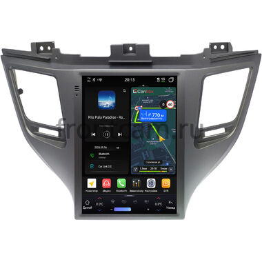 Hyundai Tucson 3 2015-2018 (Тип A) Canbox H-Line (Tesla style) 9.7 дюймов 4/64 6622-1312-24 на Android 14 (4G-SIM, DSP, QLed)