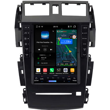 Nissan Teana (J31) 2003-2008 Canbox H-Line (Tesla style) 9.7 дюймов 6/128 6623-1312-255 на Android 14 (4G-SIM, DSP, QLed)
