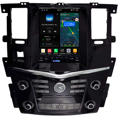 Nissan Patrol (Y62) 2010-2024 Canbox H-Line (Tesla style) 9.7 дюймов 8/128 6624-1312-279 на Android 14 (4G-SIM, DSP, QLed)