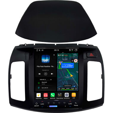Hyundai Elantra 4 (HD) 2006-2011 (черная) Canbox H-Line (Tesla style) 9.7 дюймов 4/64 6622-1312-284 на Android 14 (4G-SIM, DSP, QLed)