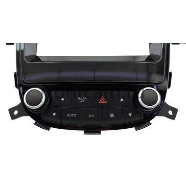 Hyundai Santa Fe 2 2005-2012 (глянцевая, авто с климат контролем) Canbox H-Line (Tesla style) 9.7 дюймов 4/64 6622-1312-296 на Android 14 (4G-SIM, DSP, QLed)