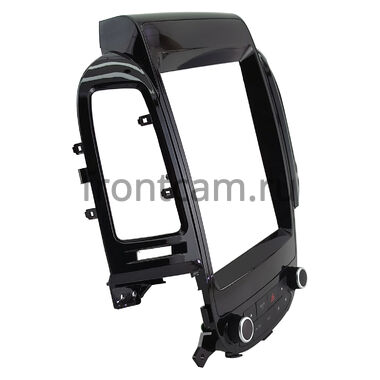 Hyundai Santa Fe 2 2005-2012 (глянцевая, авто с климат контролем) Canbox H-Line (Tesla style) 9.7 дюймов 4/64 6622-1312-296 на Android 14 (4G-SIM, DSP, QLed)