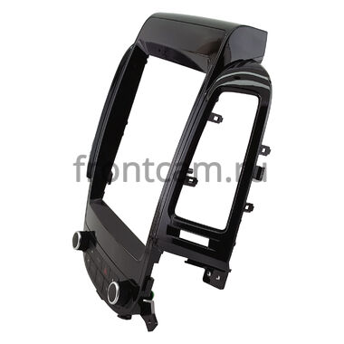 Hyundai Santa Fe 2 2005-2012 (глянцевая, авто с климат контролем) Canbox H-Line (Tesla style) 9.7 дюймов 4/64 6622-1312-296 на Android 14 (4G-SIM, DSP, QLed)