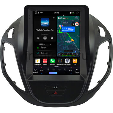 Ford Tourneo Custom, Transit Custom (2012-2023) Canbox H-Line (Tesla style) 9.7 дюймов 6/128 6623-1312-304 на Android 14 (4G-SIM, DSP, QLed)