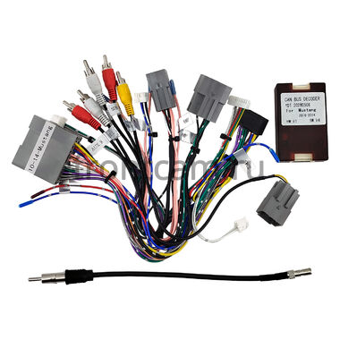 Ford Mustang 5 2009-2014 Canbox (Tesla style) 9.7 дюймов 4/64 GTR096-1312-308 на Android 10 (QLed, DSP, CarPlay)