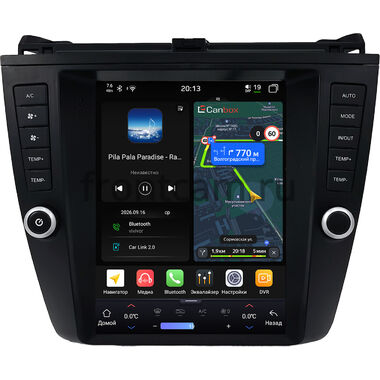 Honda Accord 7 2002-2008 (Тип 3) Canbox H-Line (Tesla style) 9.7 дюймов 4/64 6622-1312-322 на Android 14 (4G-SIM, DSP, QLed)