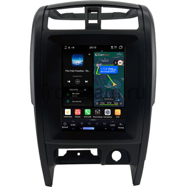Isuzu Axiom 2002-2004 (черная) Canbox H-Line (Tesla style) 9.7 дюймов 6/128 6623-1312-325 на Android 14 (4G-SIM, DSP, QLed)