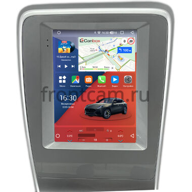 Volvo S60 2 2010-2018 Canbox H-Line (Tesla style) 9.7 дюймов 6/128 5627-1312-328 на Android 10 (4G-SIM, DSP, QLed)
