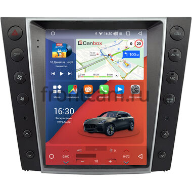 Lexus GS 3 2004-2011 (серая, для авто без кассеты) Canbox H-Line (Tesla style) 9.7 дюймов 4/64 5623-1312-334 на Android 10 (4G-SIM, DSP, QLed)