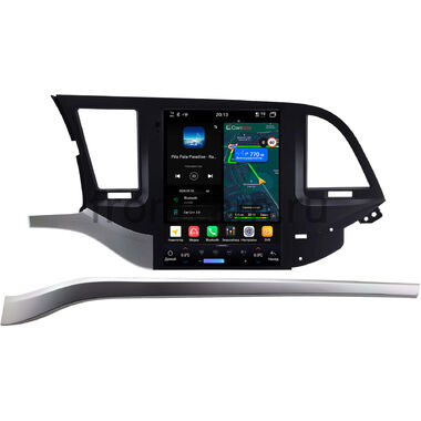 Hyundai Elantra 6 (AD) 2015-2019 (Тип A, B) Canbox H-Line (Tesla style) 9.7 дюймов 6/128 6623-1312-4 на Android 14 (4G-SIM, DSP, QLed)