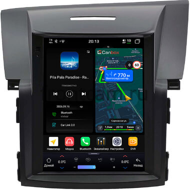 Honda CR-V 4 2011-2018 (Тип C) Canbox H-Line (Tesla style) 9.7 дюймов 6/128 6623-1312-43 на Android 14 (4G-SIM, DSP, QLed)