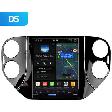 Volkswagen Tiguan 2007-2017, Golf Plus 2005-2014 Canbox H-Line (Tesla style) 9.7 дюймов 6/128 6623-1312-46 на Android 14 (4G-SIM, DSP, QLed)