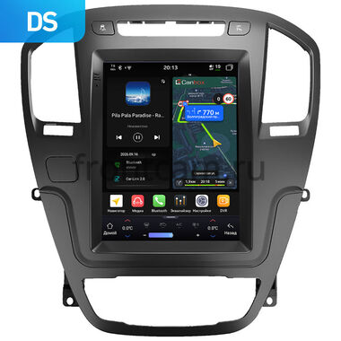Opel Insignia 2008-2013 (черная) Canbox H-Line (Tesla style) 9.7 дюймов 6/128 6623-1312-50 на Android 14 (4G-SIM, DSP, QLed)