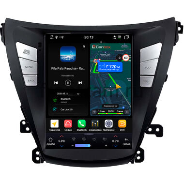 Hyundai Elantra 5 (MD) 2013-2016 Canbox H-Line (Tesla style) 9.7 дюймов 4/64 6622-1312-79 на Android 14 (4G-SIM, DSP, QLed)