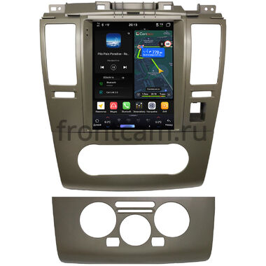 Nissan Tiida, Latio 2004-2013 (серая, правый руль) Canbox H-Line (Tesla style) 9.7 дюймов 6/128 6623-1312-83 на Android 14 (4G-SIM, DSP, QLed)