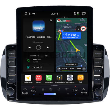 Smart Fortwo 3, Forfour 2 2014-2024 (для авто без цветного дисплея) Canbox H-Line 6613-9-019 на Android 14 (4G-SIM, 6/128, DSP, QLed, Tesla)