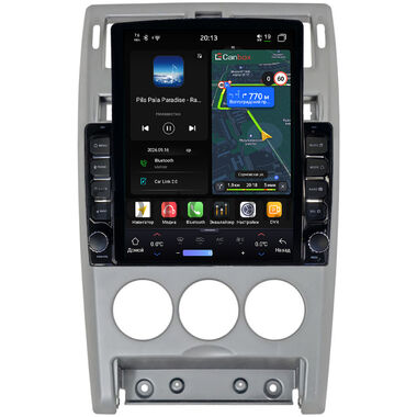 Lada Priora 2007-2013 (серебро) Canbox H-Line 6612-9-1270 на Android 14 (4G-SIM, 4/64, DSP, QLed, Tesla)