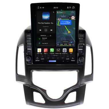 Hyundai i30 2007-2012 (с климат-контролем) Canbox H-Line 6613-9-142 на Android 14 (4G-SIM, 6/128, DSP, QLed, Tesla)