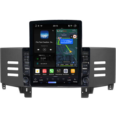 Toyota Mark X 2004-2009 (черная, для авто без монитора) Canbox H-Line 6613-9-160 на Android 14 (4G-SIM, 6/128, DSP, QLed, Tesla)