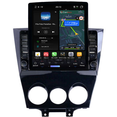 Mazda RX-8 2008-2012 (глянцевая) Canbox H-Line 6612-9-234 на Android 14 (4G-SIM, 4/64, DSP, QLed, Tesla)