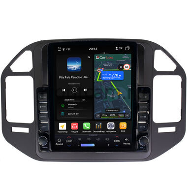 Mitsubishi Pajero 3, Montero 3 1999-2006 (черная) Canbox H-Line 6612-9-266 на Android 14 (4G-SIM, 4/64, DSP, QLed, Tesla)