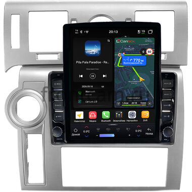 Hummer H2 2007-2009 (серая) Canbox H-Line 6613-9-3694 на Android 14 (4G-SIM, 6/128, DSP, QLed, Tesla)