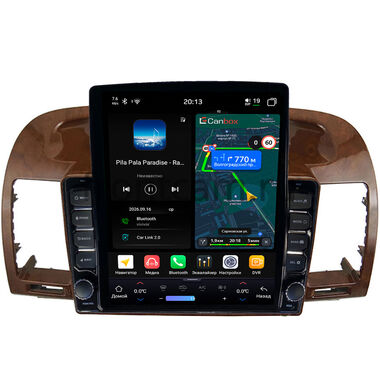 Toyota Camry XV30 2001-2006 (под дерево) Canbox H-Line 6613-9-961 на Android 14 (4G-SIM, 6/128, DSP, QLed, Tesla)