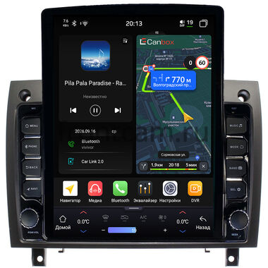 Mercedes-Benz SLK (r171) 2004-2011 Canbox H-Line 6612-9-BE045N на Android 14 (4G-SIM, 4/64, DSP, QLed, Tesla)