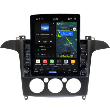 Ford S-Max, Galaxy 2 2006-2015 (авто без климат-контроля) Canbox H-Line 6612-9-FR098N на Android 14 (4G-SIM, 4/64, DSP, QLed, Tesla)