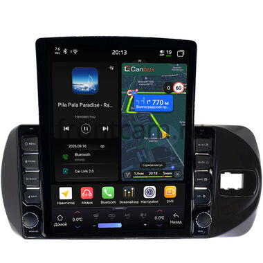 Toyota Vitz 3 (XP130) 2014-2020 (Тип 1) Canbox H-Line 6613-9374 на Android 14 (4G-SIM, 6/128, DSP, QLed, Tesla)