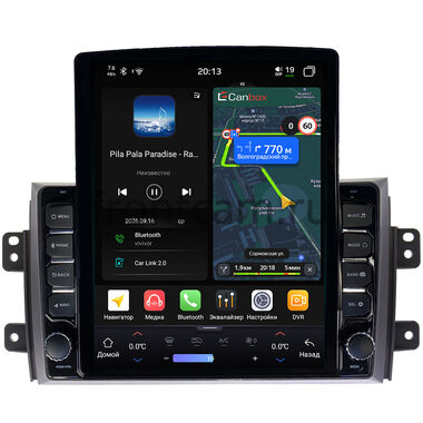 Suzuki SX4 2006-2014 Canbox H-Line 6612-9035 на Android 14 (4G-SIM, 4/64, DSP, QLed, Tesla)