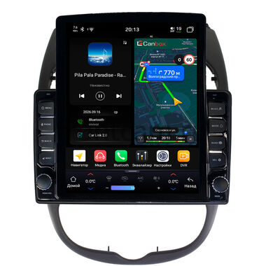 Peugeot 206 1998-2012 Canbox H-Line 6612-9117 на Android 14 (4G-SIM, 4/64, DSP, QLed, Tesla)