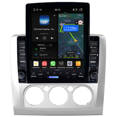 Ford Focus 2 2005-2011 (авто с кондиционером) Canbox H-Line 6612-9157 на Android 14 (4G-SIM, 4/64, DSP, QLed, Tesla)