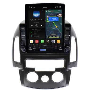 Hyundai i30 2007-2012 (авто без климат-контроля) Canbox H-Line 6612-9201 на Android 14 (4G-SIM, 4/64, DSP, QLed, Tesla)