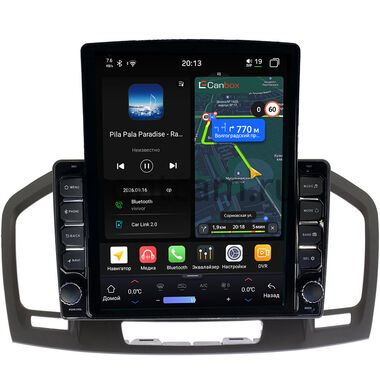 Buick Regal 5 2008-2013 Canbox H-Line 6613-9394 на Android 14 (4G-SIM, 6/128, DSP, QLed, Tesla)