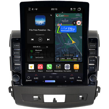 Citroen C-Crosser 2007-2013 Canbox H-Line 6612-9-004 для авто с Rockford на Android 14 (4G-SIM, 4/64, DSP, QLed, Tesla)