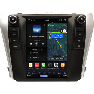 Toyota Camry XV50 2011-2014 (Тип 2) Canbox H-Line (Tesla style) 9.7 дюймов 6/128 6623-A22S18 на Android 14 (4G-SIM, DSP, QLed)