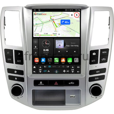 Lexus RX 300, RX 330, RX 350, RX 400h 2003-2009 (LZ) Canbox (Tesla style) 9.7 дюймов 2/32 GT096-1312-152 на Android 10 (QLed, DSP, CarPlay)